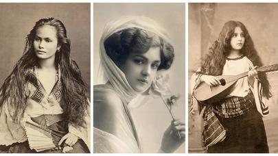 100 il əvvəlin dünya gözəlləri - İNANILMAZ FOTOLAR