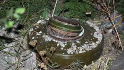 Qarqar çaydan piyada əleyhinə mina tapıldı