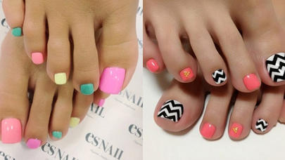 Yayın pedikür dəbi - FOTOLAR