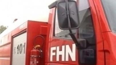 Bakıda yaşayış binasında lift yanıb