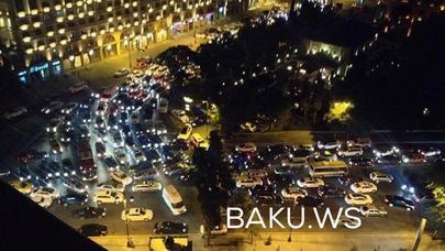 Bakıda bomba həyəcanı: Körpüdə axtarış aparıldı