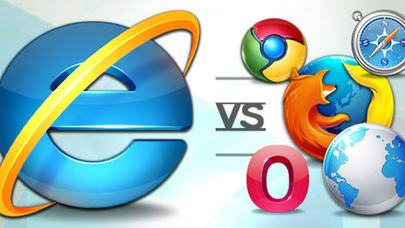 İnternet brauzerlər qız olsaydı... - İNANILMAZ FOTOLAR