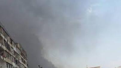 “Köhnə Günəşli” yanır – FOTOLAR