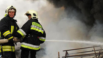 Bağdakı yanğın qonşunun evinə keçdi