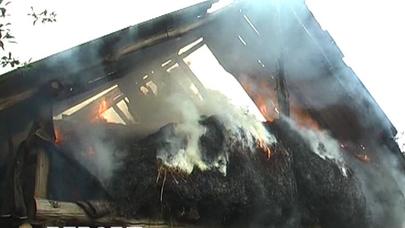 İldırım Qaxda yanğına səbəb oldu – FOTO/VİDEO