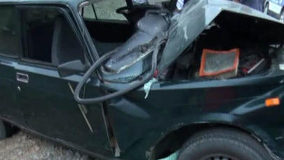 Cəlilabadda ağır yol qəzası: 2 ölü, 2 yaralı - FOTO