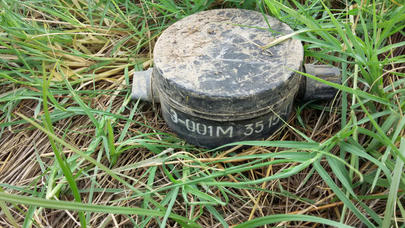 Ağdamda piyada əleyhinə mina tapılıb