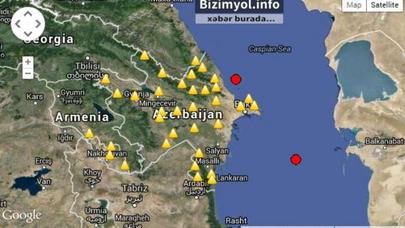 Xəzərdə zəlzələ oldu