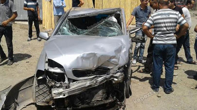 Göygöldə ağır qəza: 4 nəfər...  - FOTO