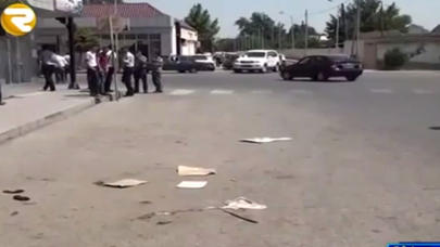 Ağdamda ŞOK HADİSƏ: Özünü yandırdı - FOTO/VİDEO