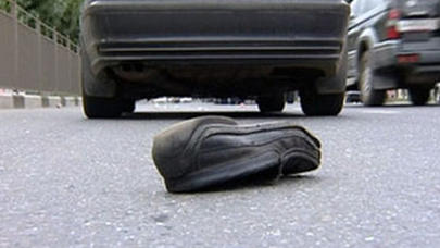 Gəncədə avtomobil piyadanı vurub