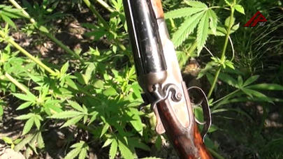 Ağdam sakinindən qanunsuz ov tüfəngi və narkotik aşkar edildi