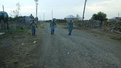 3469 ədəd partlamamış hərbi sursat aşkar edilib - FOTO