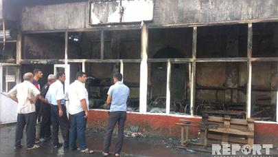 Lənkərandakı yanğın söndürüldü -  FOTO/VİDEO (YENİLƏNİB)