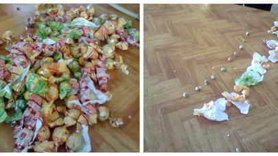 Baba nəvəsinə narkotik ötürmək istəyərkən yaxalandı