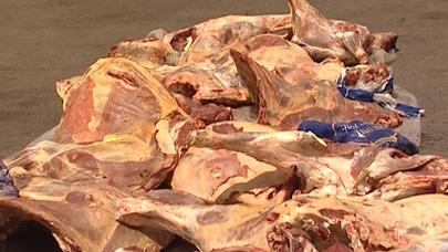 Bakıda 200 kiloqram yararsız ət aşkarlandı