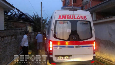 Lənkəranda dəhşətli yanğın – Qadın evdən çıxa bilmədi - FOTOLAR