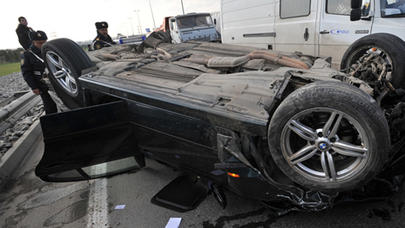 Ağır yol QƏZASI: 6 ölü, 6 yaralı