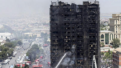 Binəqədi yanğınında ittiham olunan şəxs hakimə təşəkkür etdi