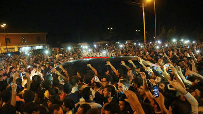 Lənkəranda izdiham - FOTOLAR