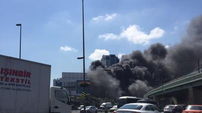 İstanbulda DƏHŞƏTLİ YANĞIN – FOTOLAR/VİDEO