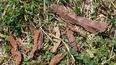 Ağdam və Tərtərdə top mərmilərinin qalıqları tapıldı