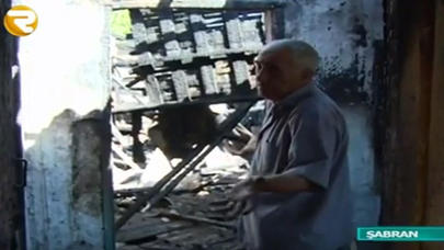 6 nəfərlik ailə çöldə qaldı - VİDEO