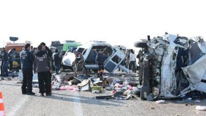 Ağır yol qəzası - 7 ÖLÜ, 10 YARALI