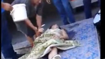 Novxanı yolunda qadınlar qəzaya düşdü: Ölən var – VİDEO (18+)