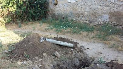 Ağdamda Qrad raketinin qalıqları aşkar edilib