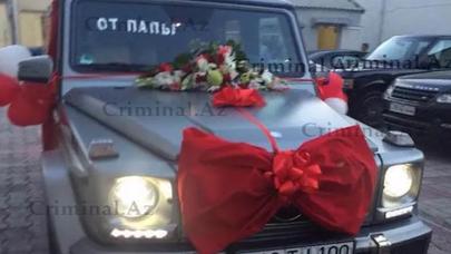 Bakıda ata qızının ad gününə “Qalendevagen” hədiyyə etdi - FOTO