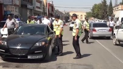 Yol polisinin keçirdiyi reyddə GÜLMƏLİ ANLAR – VİDEO