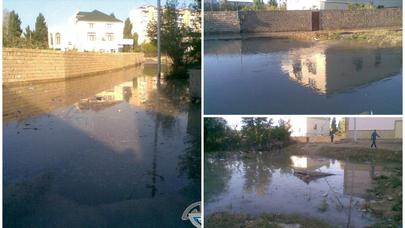 Hövsanı su basdı - FOTOLAR